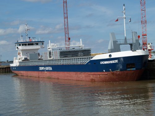 Crownbreeze Timber Vessel, New Holland Dock, Lincolnshire