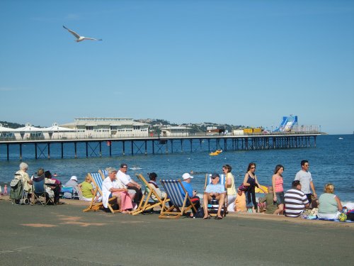 Sea front at Paignton, Devon