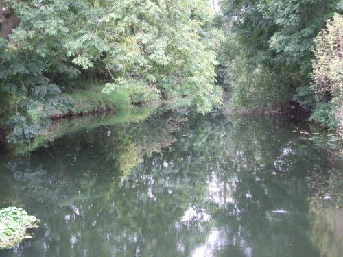 The River Wreake at it 's junction the Grand Union Canal