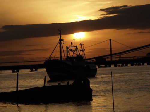 Sun Set as BR 241 arrives at the breakers yard