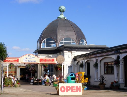 Tea rooms at the model village