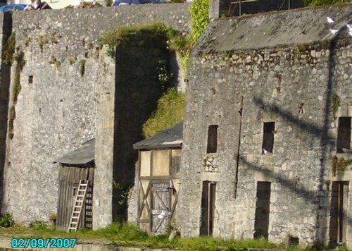 Views around the harbour in Charlestown, Cornwall