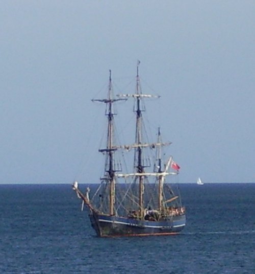 Views from the harbour at Charlestown, Cornwall