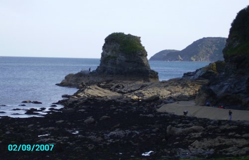 Views from the harbour in Charlestown, Cornwall