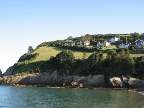 Beautiful view of Combe Martin in Devon