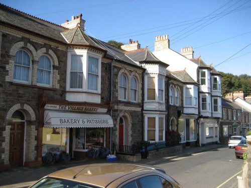 Street scape, Combe Martin, Devon