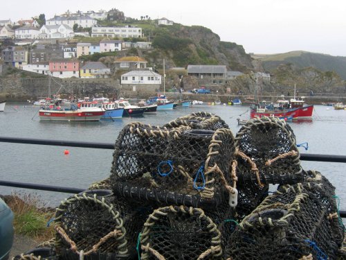 Mevagissey Harbour, Cornwall