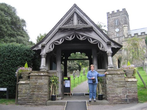 Entranceway to church in Dulverton