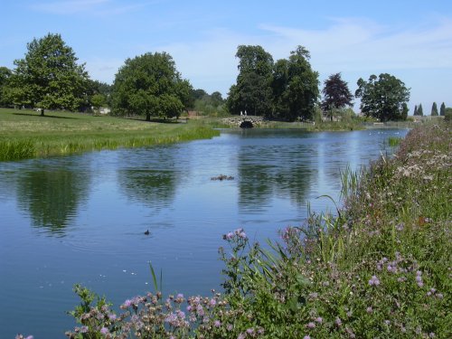 Upper lake, Cusworth Hall & Museum, Doncaster, South Yorkshire