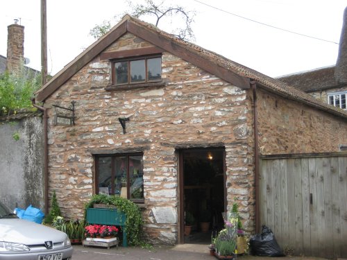 Flower Shop at Dulverton, Somerset