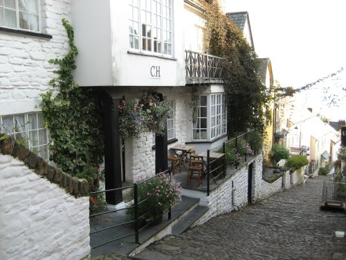 Wonderful shops at Clovelly, Devon