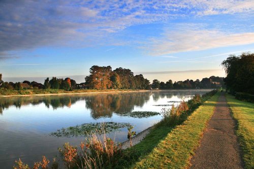 Autumn on Stowepool Lichfield, Staffordshire