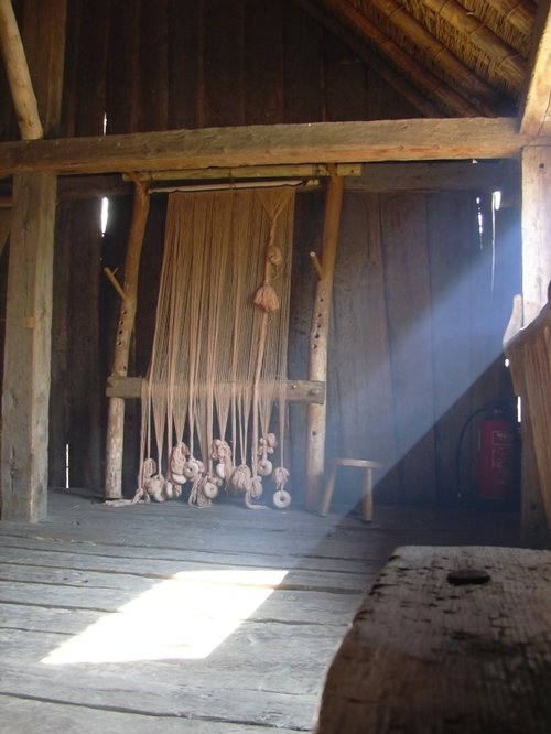 Weaving house, West Stow Country Park, West Stow, Suffolk