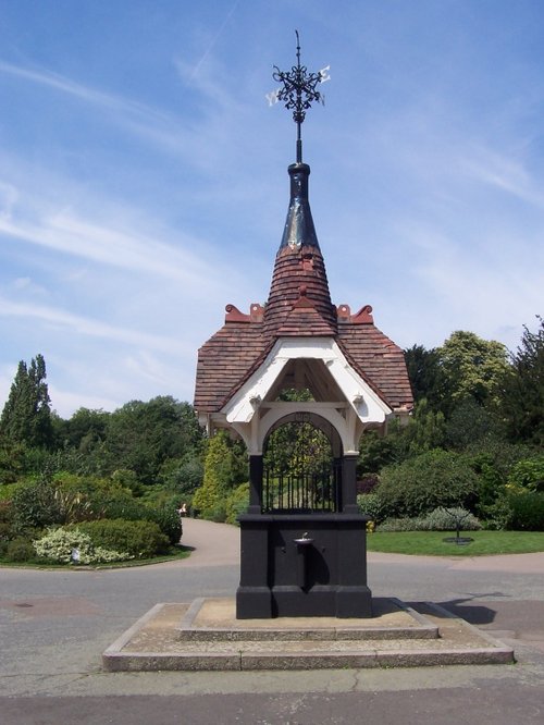 The Old Drinking Fountain, Roundwood Park, Willesden, Greater London