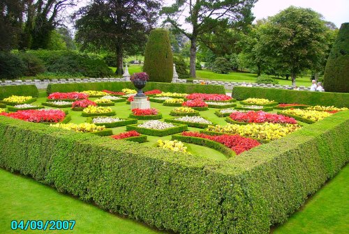 Formal Gardens at Lanhydrock