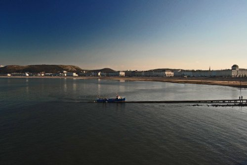 Llandudno from the pier