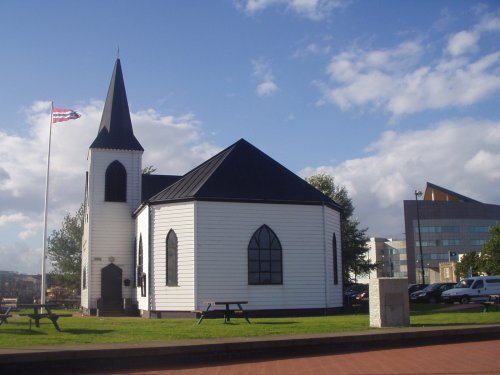 Norwegian Church, Cardiff, Wales