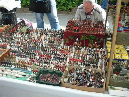 A stall in Portobello road, London