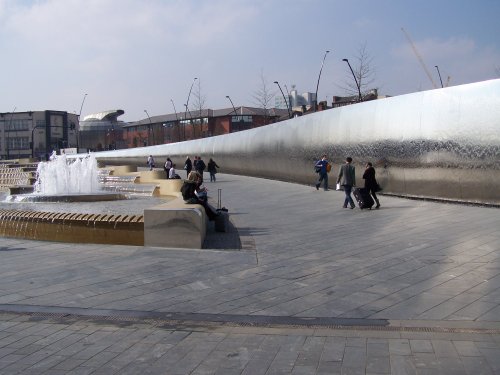 Concourse to Sheffield railway station, South Yorkshire