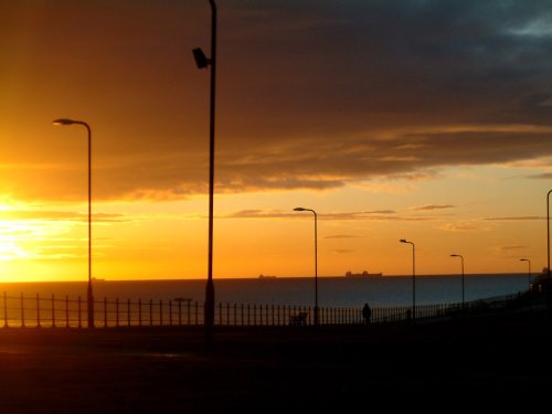 Early morning Hartlepool, County Durham