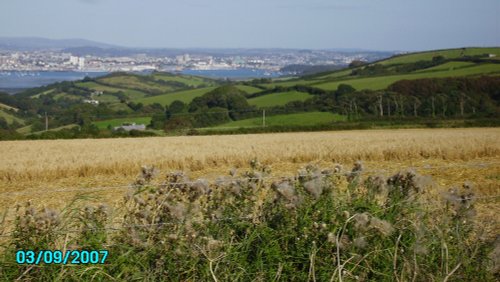 Overlooking Plymouth, Devon