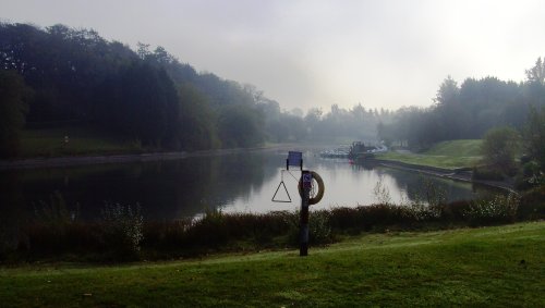 Boat Lake at Lightwater Valley Park, Ripon, North Yorkshire