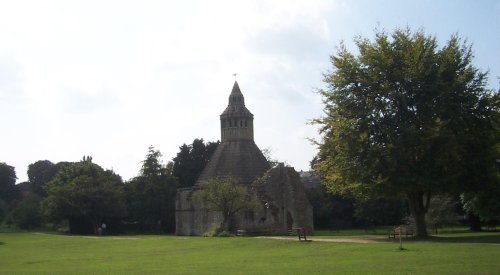 The Abbot's kitchen, Glastonbury Abbey, Somerset