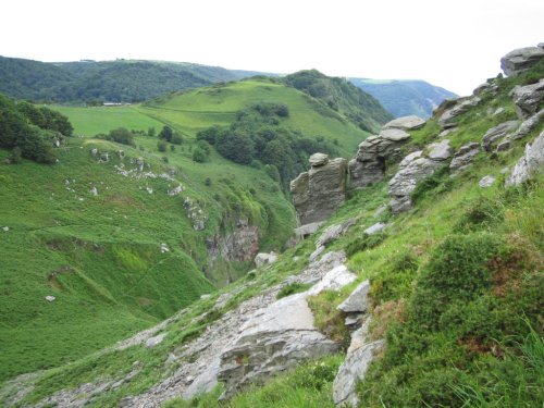 The Valley of the Rocks, Lynton, Devon.