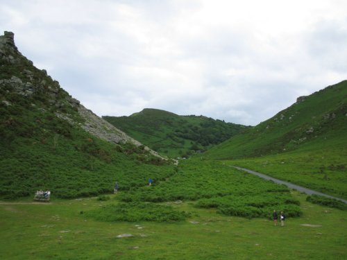 The Valley of the Rocks, Lynton, Devon.