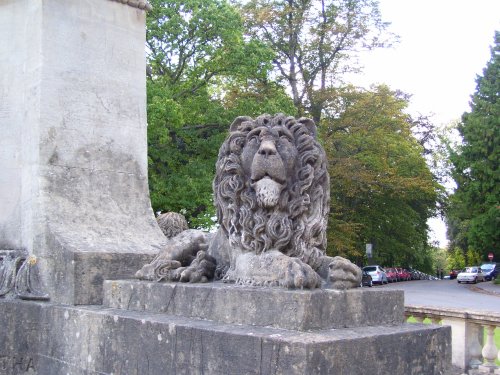 Monument at a Park in Bath