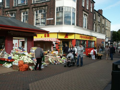 Colourful market