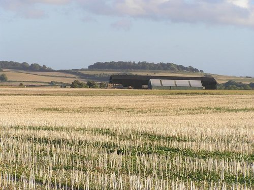 The airfield at Tarrant Rushton, Dorset