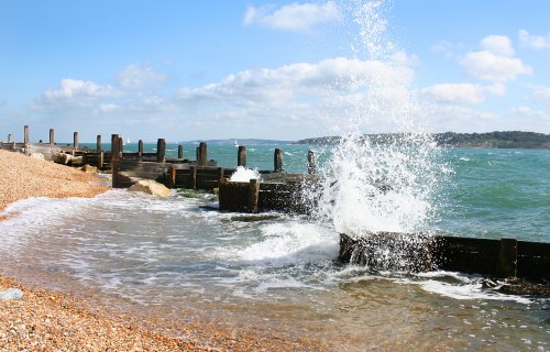 The Solent from Hurst Castle