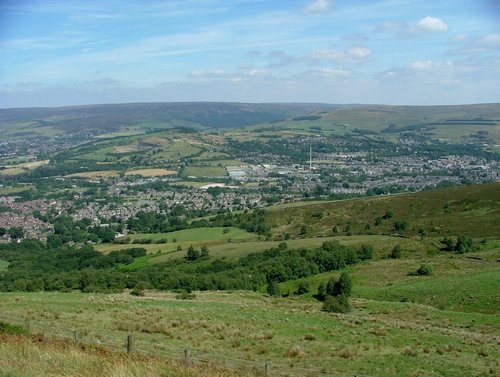 Glossop in the valley