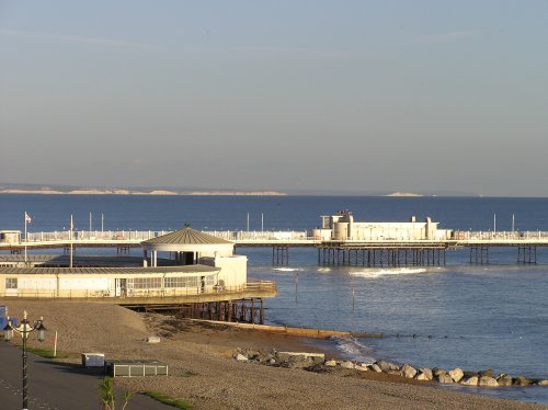 Worthing Pier with Distant Cliffs