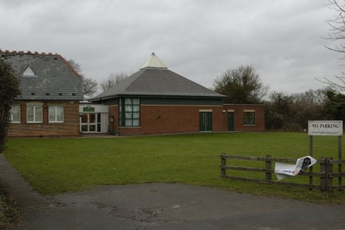 The newer part of the village school