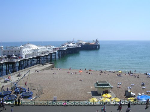 Brighton Pier from Hotel window