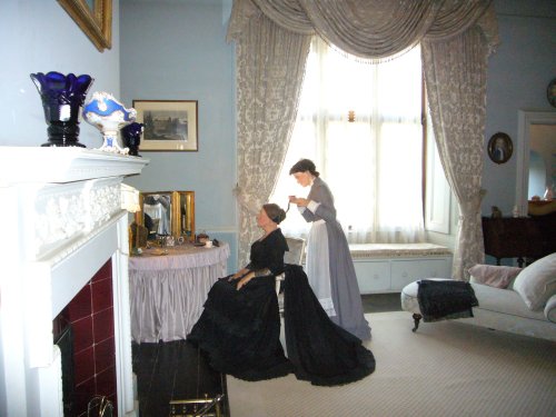 Room inside Warwick Castle, Warwickshire