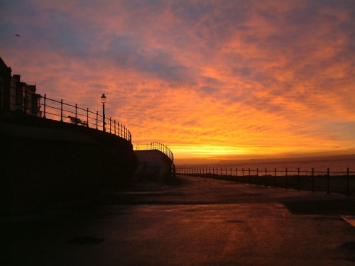 Early morning promenade