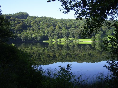 Septermber Morning reflections on Grasmere, Cumbria