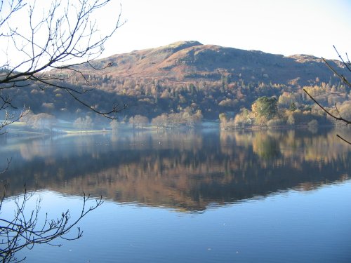 Grasmere, Cumbria on a cold November afternoon.