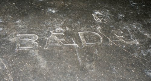 The Latin Inscription on Bede's Tomb