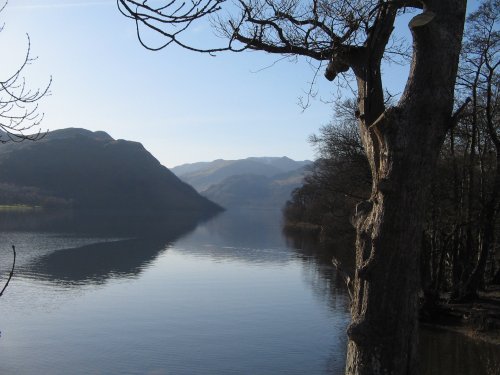 Ullswater on a bright February Afternoon.