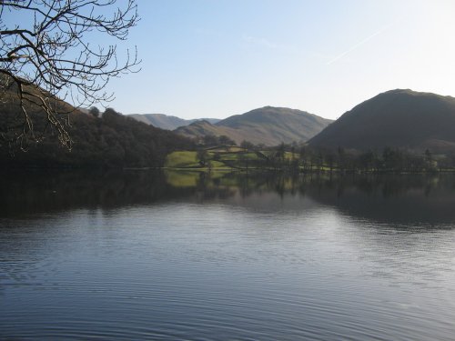 Ullswater on a bright February Afternoon.