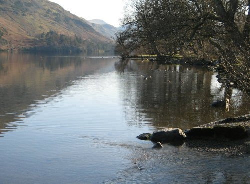 Ullswater on a bright February Afternoon.