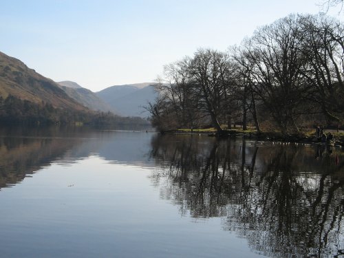 Ullswater on a bright February Afternoon.