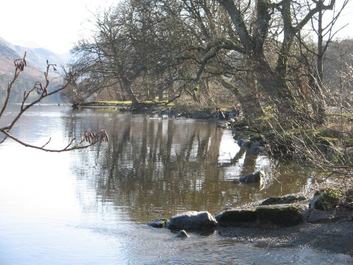 Ullswater on a bright February Afternoon.