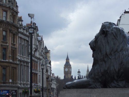 Down Whitehall, London