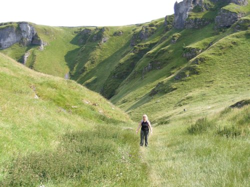 Winnats pass, Castleton, Derbyshire