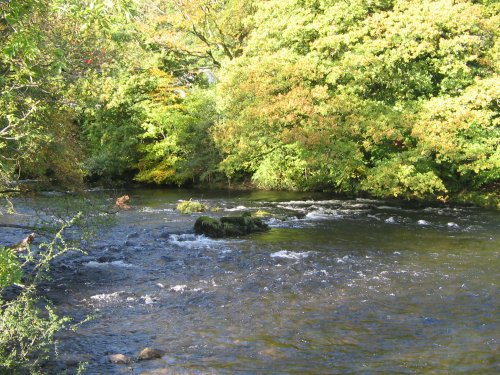 October at the Brathay River, nr. Ambleside,Cumbria.